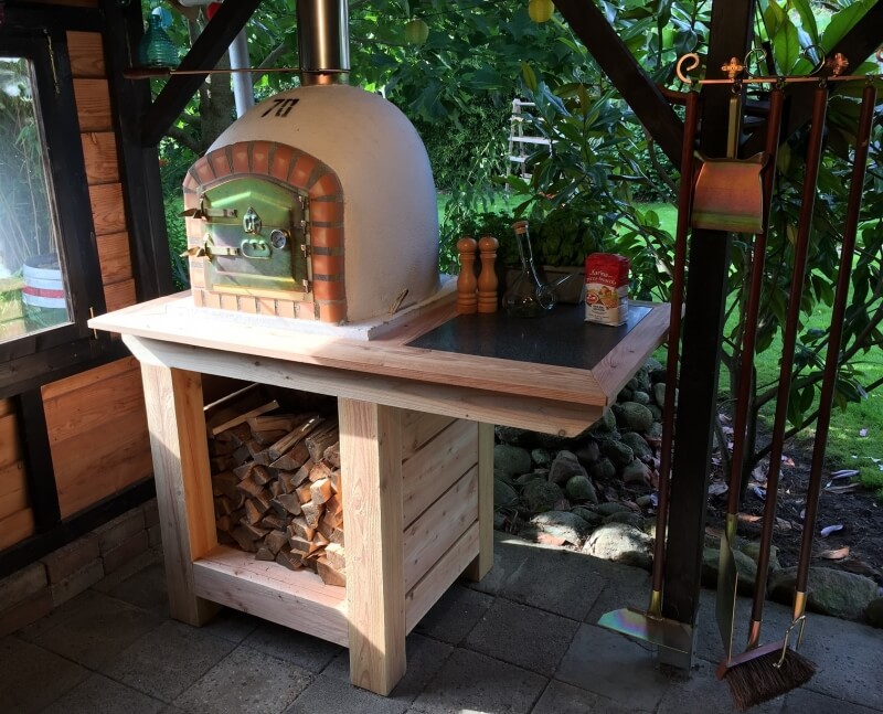 Hoopvol fluweel aansporing Pizza oven onderstel model 4 - Tuin Pizza Oven