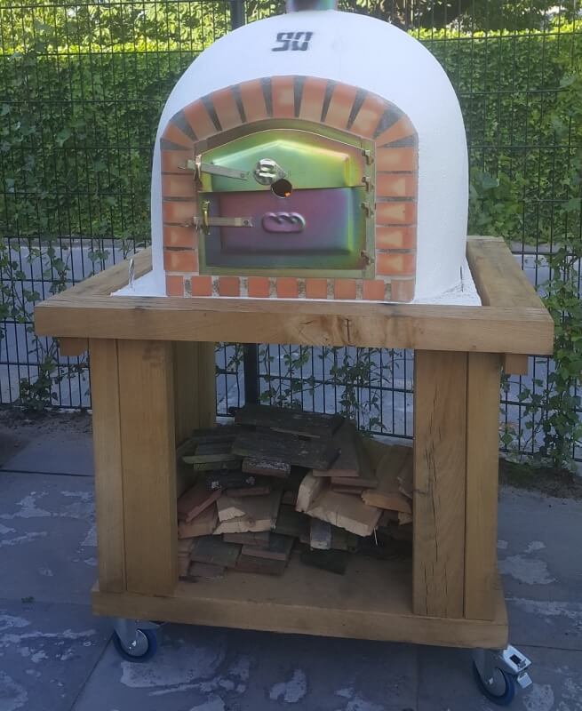 Kreunt Warmte haar Pizza oven onderstel model 3 - 70 - Tuin Pizza Oven